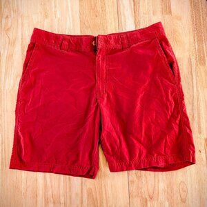 Columbia Men's Chino Shorts (Red)